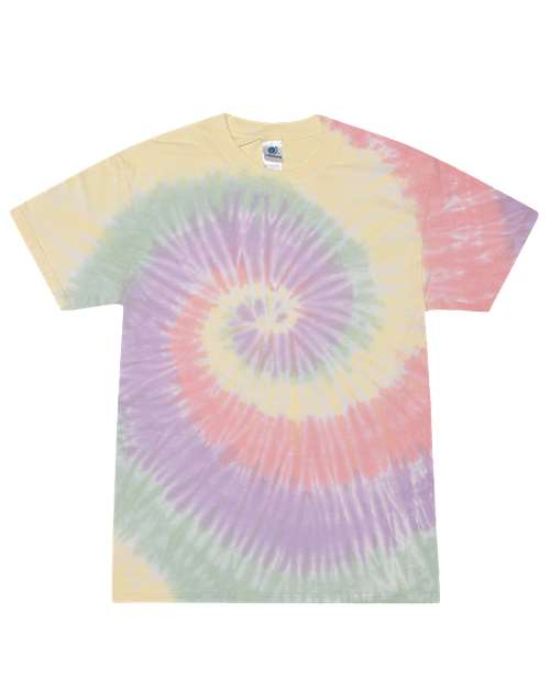 Colortone Youth Multi-Color Tie-Dyed T-Shirt 1000Y Zen Rainbow