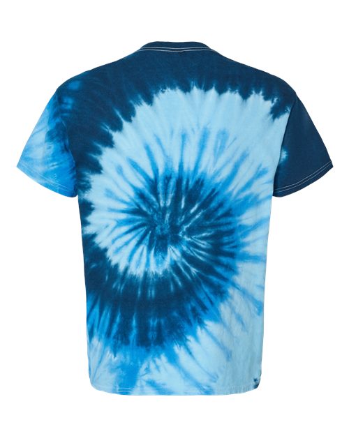 Colortone Youth Multi-Color Tie-Dyed T-Shirt 1000Y Blue Ocean