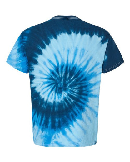Colortone Youth Multi-Color Tie-Dyed T-Shirt 1000Y Blue Ocean