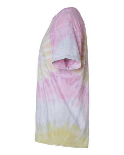 Colortone Youth Multi-Color Tie-Dyed T-Shirt 1000Y Desert Rose