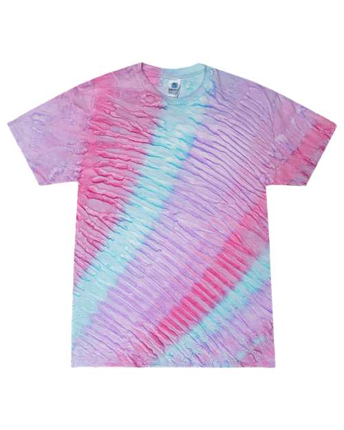 Colortone Youth Multi-Color Tie-Dyed T-Shirt 1000Y Blossom