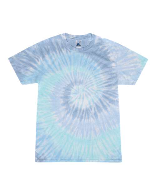 Colortone Youth Multi-Color Tie-Dyed T-Shirt 1000Y Lagoon