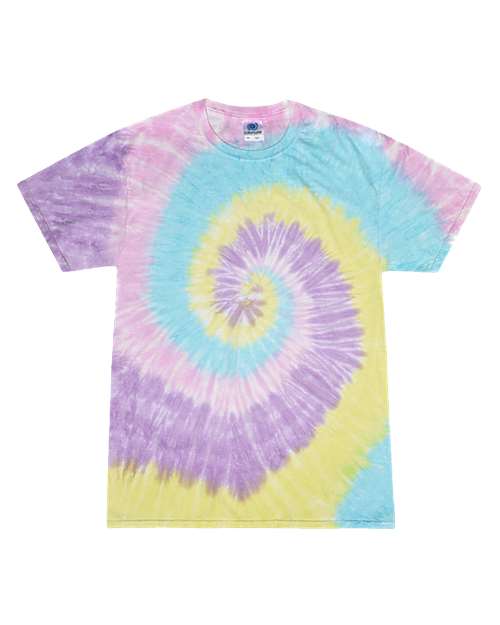 Colortone Youth Multi-Color Tie-Dyed T-Shirt 1000Y Jellybean