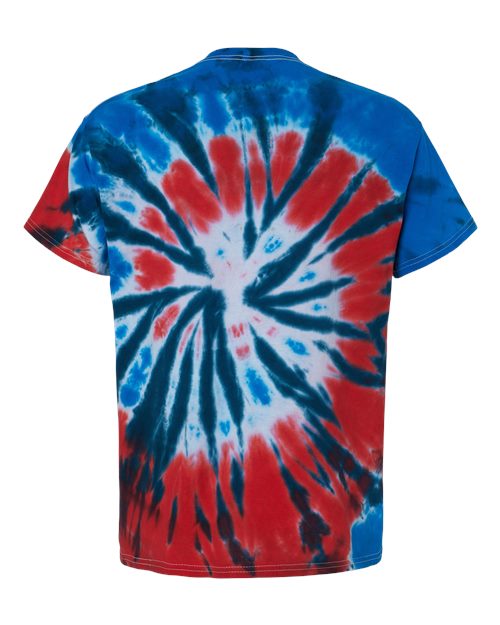 Colortone Youth Multi-Color Tie-Dyed T-Shirt 1000Y Independence