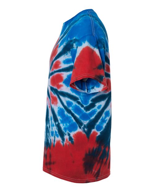 Colortone Youth Multi-Color Tie-Dyed T-Shirt 1000Y Independence