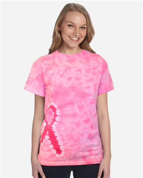 Colortone Unisex Shapes Tie-Dyed T-Shirt 12350
