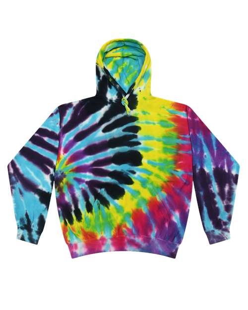Colortone Tie-Dyed Hooded Sweatshirt 8777 Flashback