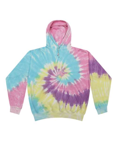 Colortone Youth Tie-Dyed Hooded Sweatshirt 8777Y Jellybean