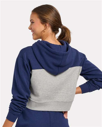 Boxercraft Women's Cropped Fleece Hooded Sweatshirt BW5404