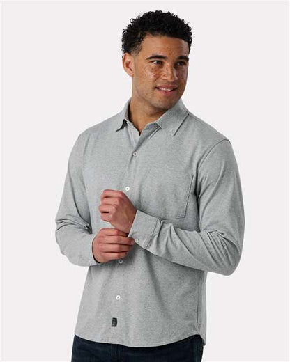 Custom Embroidered  Recover Eco Button Down Shirt EC650  