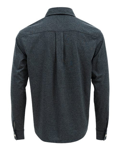 Custom EmbroideredRecover Unisex Eco Button Down Shirt 12382 Charcoal