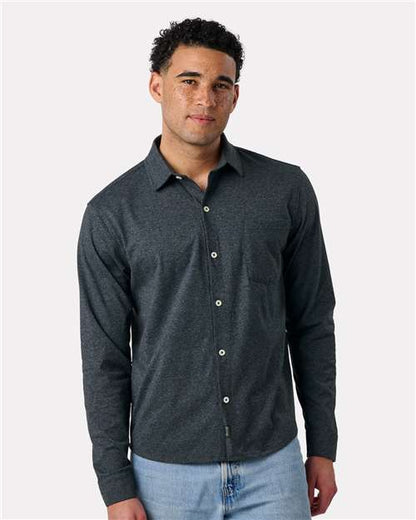 Custom Embroidered  Recover Eco Button Down Shirt EC650  