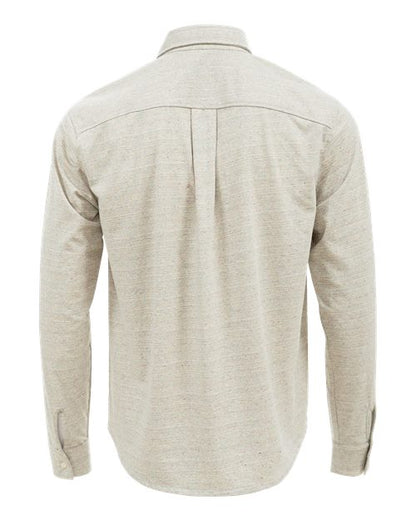 Custom EmbroideredRecover Unisex Eco Button Down Shirt 12382 Rainbow