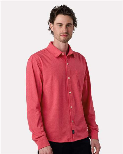 Custom Embroidered  Recover Eco Button Down Shirt EC650  