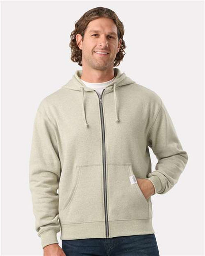 Custom EmbroideredRecover Unisex Full-Zip Hooded Sweatshirt 12387 Rainbow