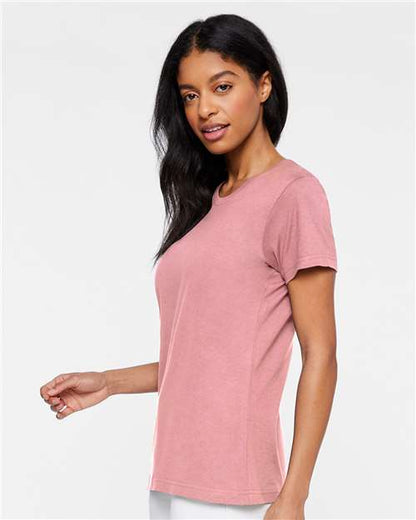LAT Women's Fine Jersey Tee 3516 Vintage Mauvelous