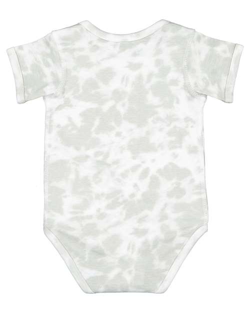 Rabbit Skins Infant Fine Jersey Bodysuit 4424 Haze Tie Dye