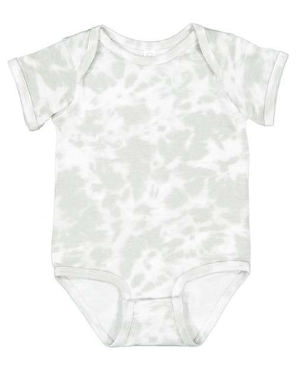 Rabbit Skins Infant Fine Jersey Bodysuit 4424 Haze Tie Dye