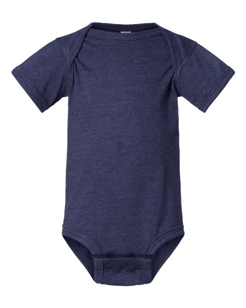 Rabbit Skins Infant Fine Jersey Bodysuit 4424 Vintage True Navy