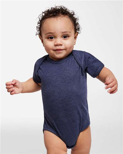 Rabbit Skins Infant Fine Jersey Bodysuit 4424 Vintage True Navy