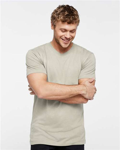 Custom Embroidered  LAT Bamboo Tee 6904  