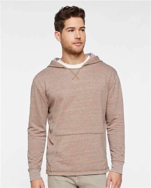 Custom Embroidered  LAT Vintage Wash Fleece Hoodie 6936  