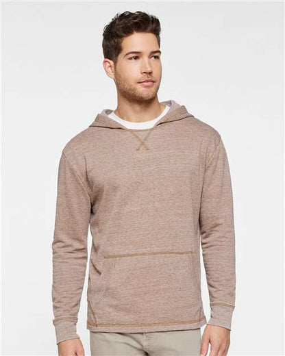 Custom Embroidered  LAT Vintage Wash Fleece Hoodie 6936  