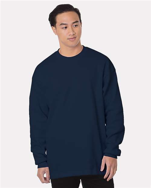 Bayside Unisex USA-Made Heavyweight Waffle Knit Thermal 8205
