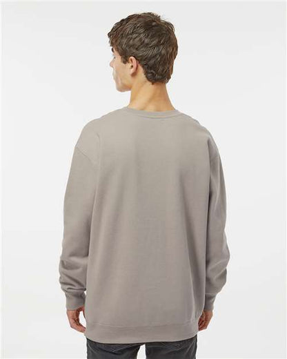 Independent Trading Co. Heavyweight Crewneck Sweatshirt IND3000 Cement