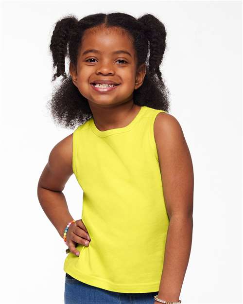 Rabbit Skins Toddler Fine Jersey Tank 3323