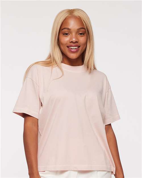 Custom Embroidered  LAT Relaxed Crew Tee 3520  