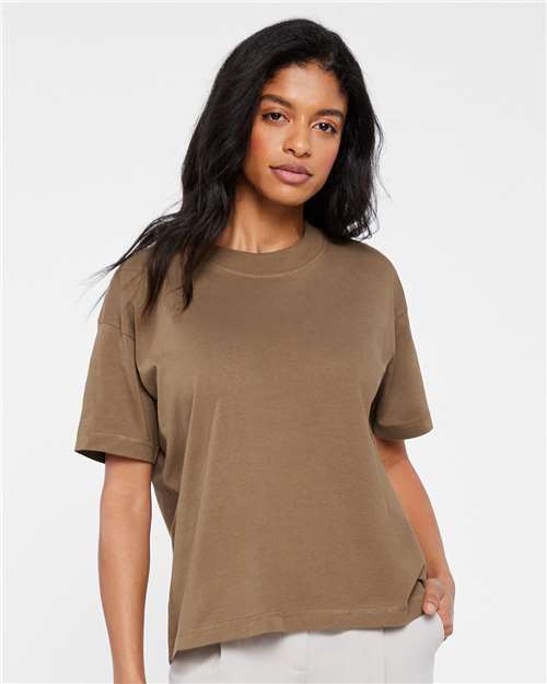 Custom Embroidered  LAT Relaxed Crew Tee 3520  
