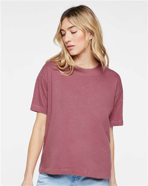 Custom Embroidered  LAT Relaxed Crew Tee 3520  
