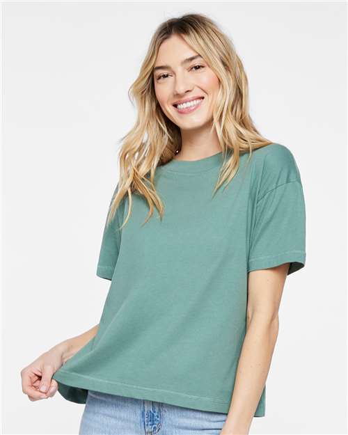 Custom Embroidered  LAT Relaxed Crew Tee 3520  