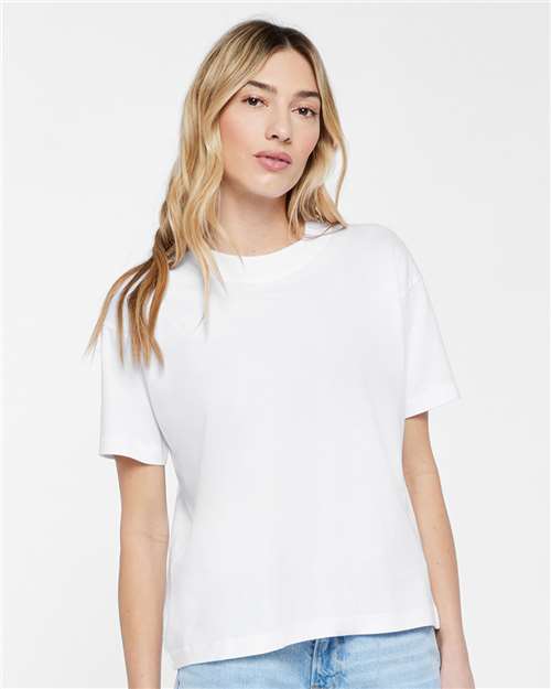 Custom Embroidered  LAT Relaxed Crew Tee 3520  