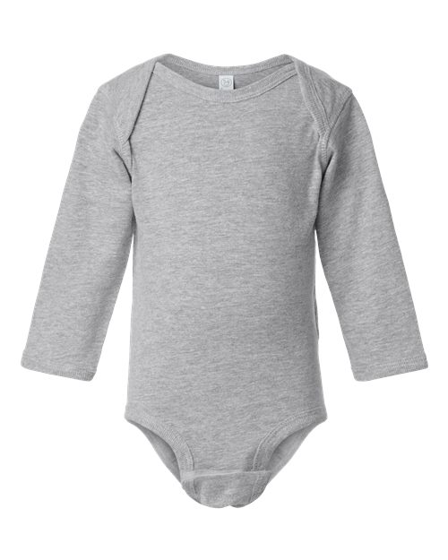 Rabbit Skins Infant Fine Jersey Long Sleeve Bodysuit 4421