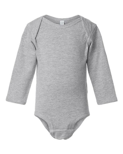 Rabbit Skins Infant Fine Jersey Long Sleeve Bodysuit 4421