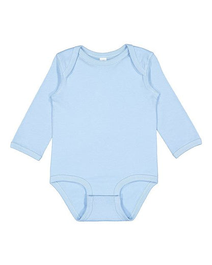 Rabbit Skins Infant Fine Jersey Long Sleeve Bodysuit 4421