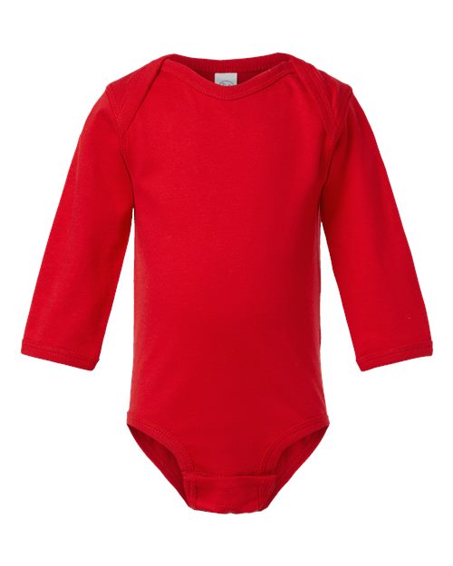 Rabbit Skins Infant Fine Jersey Long Sleeve Bodysuit 4421