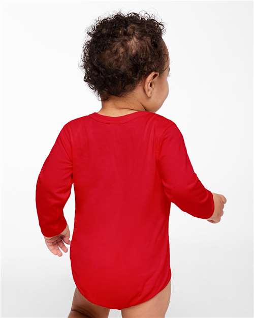 Rabbit Skins Infant Fine Jersey Long Sleeve Bodysuit 4421