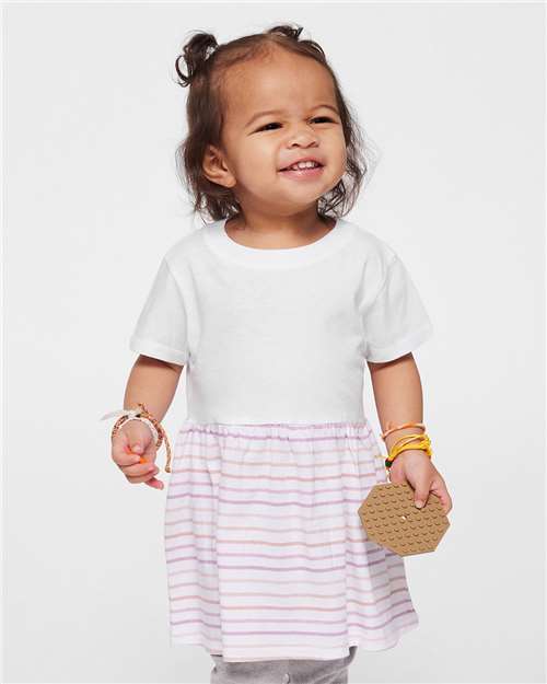 Rabbit Skins Infant Fine Jersey Dress 5330