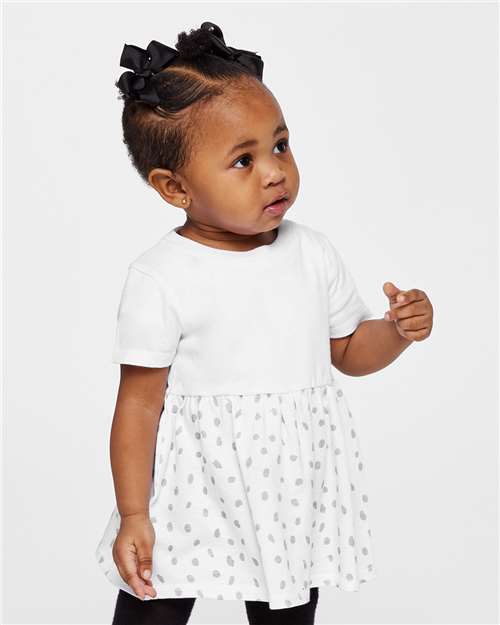 Rabbit Skins Infant Fine Jersey Dress 5330