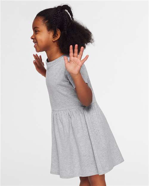 Rabbit Skins Toddler Fine Jersey Dress 5333