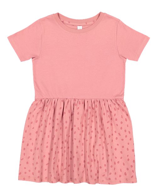 Rabbit Skins Toddler Fine Jersey Dress 5333