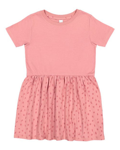 Rabbit Skins Toddler Fine Jersey Dress 5333
