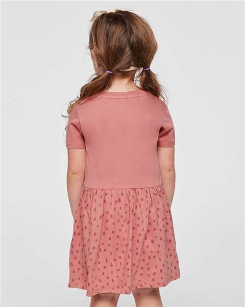 Rabbit Skins Toddler Fine Jersey Dress 5333