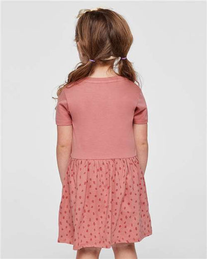Rabbit Skins Toddler Fine Jersey Dress 5333
