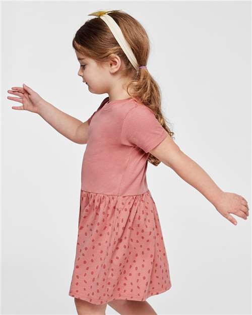 Rabbit Skins Toddler Fine Jersey Dress 5333