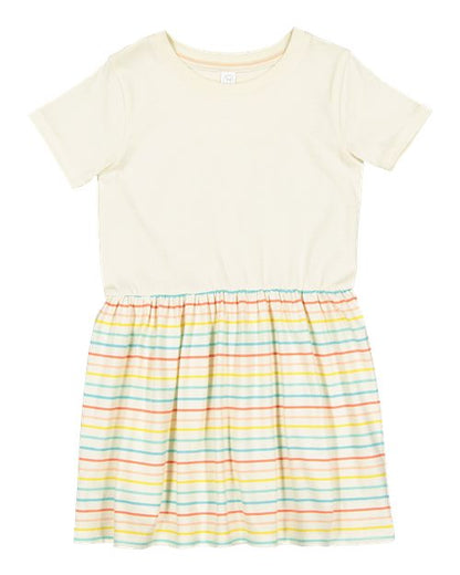 Rabbit Skins Toddler Fine Jersey Dress 5333