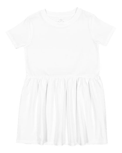 Rabbit Skins Toddler Fine Jersey Dress 5333